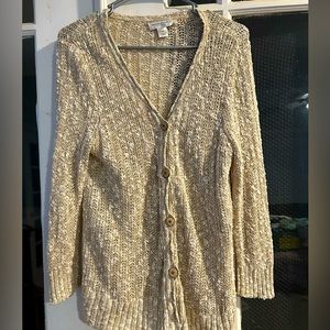 Women’s bottom up cartigan , size medium, fits very loose